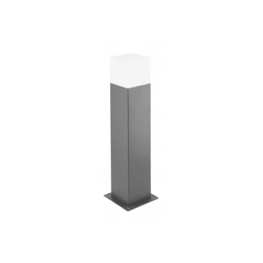 GTV OS-LARGP40-30 Kerti lámpatest LARGO-P 50, E27, MAX.15W, IP44, AC220-240V, 50-60Hz, szerelőoszlop, grafit