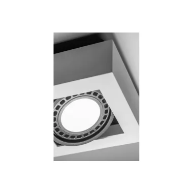 GTV OS-LOID-GU10-00-DEC Mennyezeti lámpatestek Loid,spotlámpa, 4632,AC220-240V, 50/60 Hz, IP20,1*gu10, ES111,single,fehér