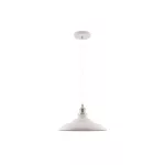   GTV OS-LOR-L-E27-00-DEC Mennyezeti lámpatestek  LORET L,9844,AC220-240V,50/60Hz,1*E27, max.40W,  Átmérő 34,8 cm,IP20, single, fehér