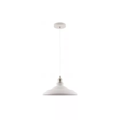   GTV OS-LOR-M-E27-00-DEC Mennyezeti lámpatestek ORET M,9691,AC220-240V,50/60Hz,1*E27, max.40W,  Átmérő 20,5 cm,IP20, single, fehér