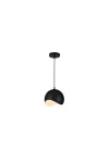 GTV OS-MAV-10-DEC Mennyezeti lámpatest,szerelvény MAVIA ,0931, AC220-240V,50/60Hz,1*E27, IP20, Diaméter 20 CM,egyetlen, fekete