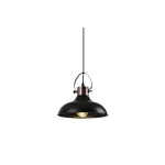  GTV OS-MEES-10-DEC Mennyezeti lámpatest,szerelvényMEES,2363,AC220-240V,50/60Hz,1*E27, IP20, Diaméter 30 CM,single,fekete