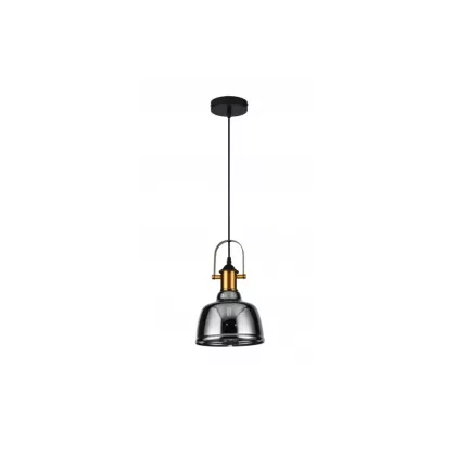   GTV OS-MUSC2-10-DEC Mennyezeti lámpatest,szerelvény MUSCARI 2,4857, AC220-240V,50/60Hz,1*E27, IP20, Diaméter 23 CM,single, fekete