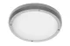 GTV OS-PSLX2E27-80 Mennyezeti lámpatest  SILVER-X, MAX. 2X20W, E27, AC220-240V, 50/60HZ, sugárzási szög 360*, IP65, tejszerű diffúzor szürke test (Ø 300 mm)