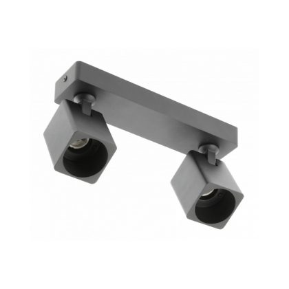   GTV OS-REN20WKW2-00 Mennyezeti lámpatest,szerelvény  RENO, alumínium, IP20, GU10 max. 2x20W, kerek, fekete