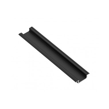 GTV PA-GLAX-AL-20M Alumínium profil LED-hez süllyesztett csíkokGLAX, 2 m, fekete