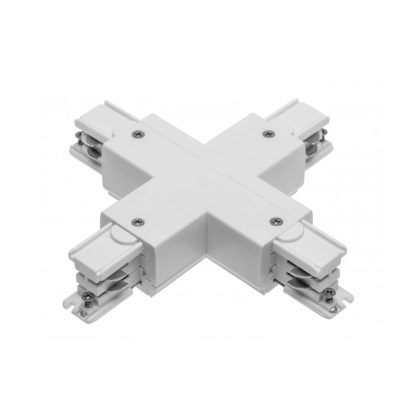   GTV XAE-LKXUB-00 SAROKCSATLAKOZÓ X X-RAIL-hez, 166x166mm, fehér