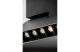 GTV XLD-SRA18WC-NB LED  lámpatest,síntartó SIERRA 18W, 1620lm ,AC220-240V, 50/60 Hz, PF>0,5, Ra≥80, IP20, IK08, 4000K, 48°, fekete
