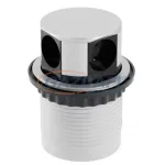   GTV AE-BPW4S100-53 Asztalba süllyeszthető elosztó, 4xSCHUKO, IP20, 3600W, 1,5m