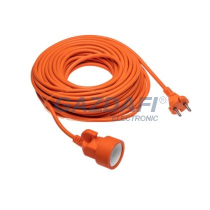   GTV AE-POGRODUN-20 Kerti hosszabbító kábel 20 m, UNIVERSAL, 20m, (SCHUKO/FRENCH), HV05VV-F 2x1,0mm2
