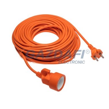 GTV AE-POGRODUN-20 Kerti hosszabbító kábel 30 m, UNIVERSAL, 30m, (SCHUKO/FRENCH), HV05VV-F 2x1,0mm2
