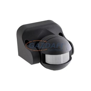 GTV CR-CR1000-00 Mozgásérzékelő CR-1, 180°, 10m, IP44, fekete