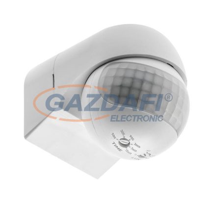 GTV CR-CR13000-00 CR-13 Mozgásérzékelő max 800W, AC220-240V, 50/60Hz, 360°, 12 méter, IP20, fehér GTV CR-CR13000-00 CR-13 Mozgásérzékelő max 800W, AC220-240V, 50/60Hz, 360°, 12 méter, IP20, fehér