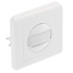   GTV CR-CR1400-00 CR-14 Oldalfalba süllyeszthető mozgásérzékelő, max 500W, AC220-240V, 50/60Hz, 160°, 9 méter, IP20, fehér