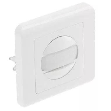 GTV CR-CR1400-00 CR-14 Oldalfalba süllyeszthető mozgásérzékelő, max 500W, AC220-240V, 50/60Hz, 160°, 9 méter, IP20, fehér