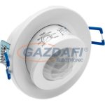   GTV CR-CR15000-00 CR-15 Süllyeszthető mozgásérzékelő max 800W, AC220-240V, 50/60Hz, 360°, 8 méter, IP20