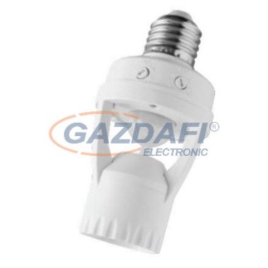 GTV CR-CR6000-00 Mozgásérzékelő E-27-es foglalattal max 60W, IP20, max. 6m, 360°