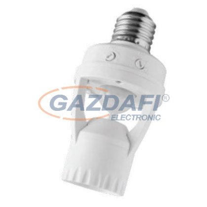   GTV CR-CR6000-00 Mozgásérzékelő E-27-es foglalattal max 60W, IP20, max. 6m, 360°