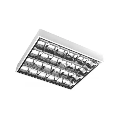 GTV GT-LE060JN-01 G-TECH Falon kívüli tükrös LED armatúra, LED fénycsőhöz, 4x60 cm, T8, G13, IP20 GTV GT-LE060JN-01 G-TECH Falon kívüli tükrös LED armatúra, LED fénycsőhöz, 4x60 cm, T8, G13, IP20