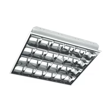 GTV GT-LE060JW-01 G-TECH LED fénycsőhöz, süllyesztett tükrös armatúra, 4X60cm, T8, G13, IP20, AC220-240V, 50/60HZ