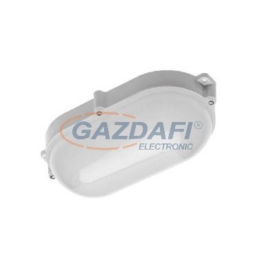 GTV LD-KALU10OW-40 LUXIA LED Lámpa, 10W, 700lm, IP65, 4000K, ovális, fehér