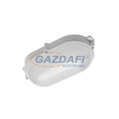   GTV LD-KALU10OW-40 LUXIA LED Lámpa, 10W, 700lm, IP65, 4000K, ovális, fehér
