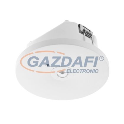   GTV LD-OGLA3W-00 Vészvilágító lámpa 3W, 200lm, AC220-240V, 50-60Hz, IP20, 6400K 3H