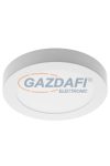GTV LD-SMBOK20W-21 SAMBA LED panel süllyesztett/falon kívüli kettő az egyben,kerek 20W, 1600lm, AC175-240V, 50/60Hz 4000K, IP40