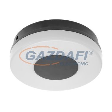 GTV LD-TWI10WOK-40 TWIST LED Lámpa, 10W, 750lm, IP65, 4000K, kerek, fehér Ø 290x50 mm