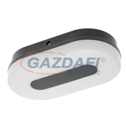   GTV LD-TWI10WOW-40 TWIST LED Lámpa, 10W, 750lm, IP65, 4000K, ovális, fehér, 205x115x50mm