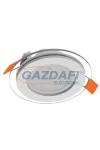 GTV LD-VEW12W-CB VERIS LED Süllyesztett mennyezeti lámpa 12W, 700lm, AC85-265V, 3000K, IP54