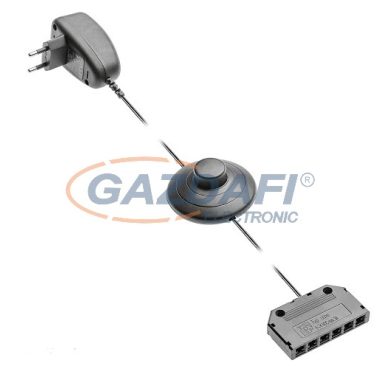 GTV LD-ZSKL15-00N Tápegység 5 LED lámpához 1.5W, 220-240V bemenet, 12VDC kimenet, IP20