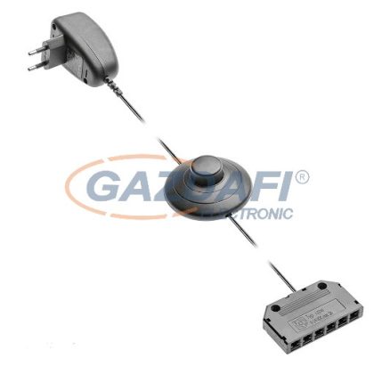   GTV LD-ZSKL15-00N Tápegység 5 LED lámpához 1.5W, 220-240V bemenet, 12VDC kimenet, IP20