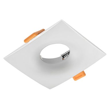 GTV OP-AURKWB-10 Süllyesztett négyzet alakú spot lámpatest, AURORA, fehér színben