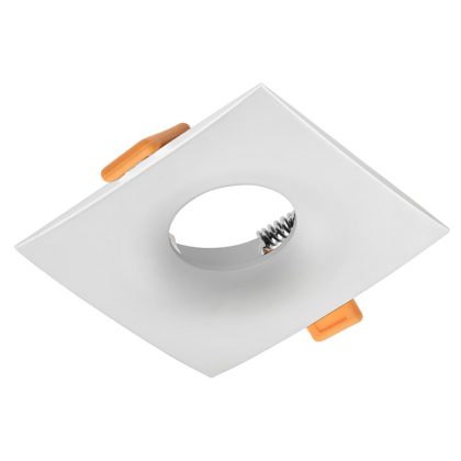   GTV OP-AURKWB-10 Süllyesztett négyzet alakú spot lámpatest, AURORA, fehér színben