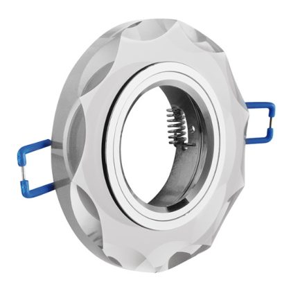   GTV OP-OPROKR-10 Süllyesztett kerek spot lámpatest, BRILLANTE, fehér színben