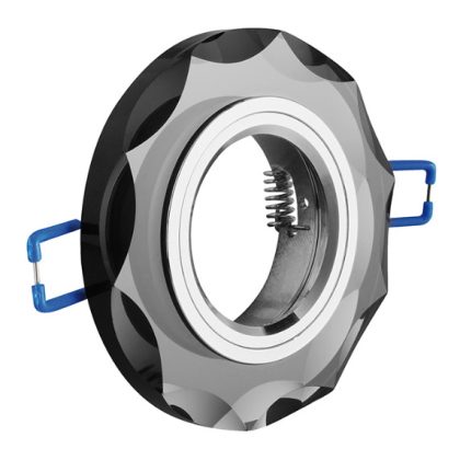   GTV OP-OPROKR-21 Süllyesztett kerek spot lámpatest, BRILLANTE, fekete színben