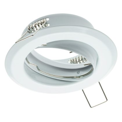   GTV OP-PADRK1-10 Mennyezeti kerek spot lámpatest, Parma II, fehér színben