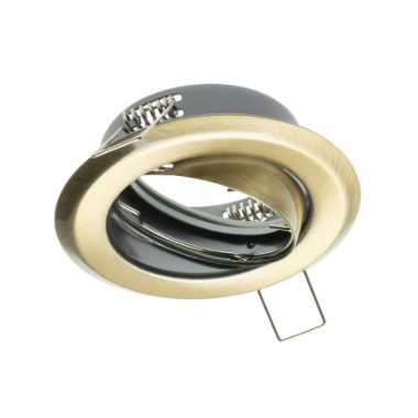 GTV OP-PADRK1-61 Mennyezeti kerek spot lámpatest, Parma II, óarany színben