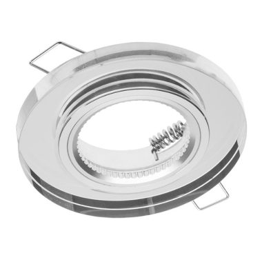 GTV OP-PALACEDOK-10 Süllyesztett kerek spot lámpatest, PALACE II, fehér színben