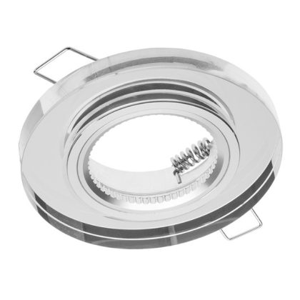   GTV OP-PALACEDOK-10 Süllyesztett kerek spot lámpatest, PALACE II, fehér színben