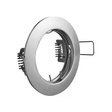 GTV OP-PAST1-01 Süllyesztett kerek spot lámpatest, króm, d=80mm