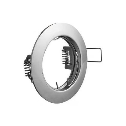   GTV OP-PAST1-01 Süllyesztett kerek spot lámpatest, króm, d=80mm