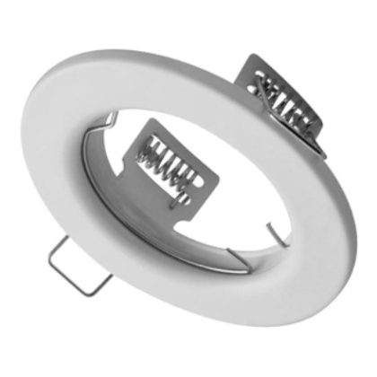   GTV OP-PAST1-10 Süllyesztett kerek spot lámpatest, fehér, d=80mm