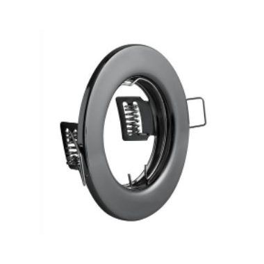 GTV OP-PAST1-01 Süllyesztett kerek spot lámpatest, króm, d=80mm