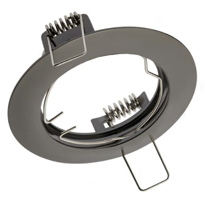 GTV OP-PRAN5-01 Süllyesztett kör spot lámpatest, króm, billenthető, IP20