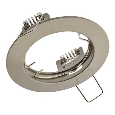 GTV OP-PROD3-02 Mennyezeti kerek spot lámpatest, PORTO, inox színben