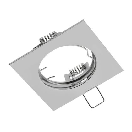   GTV OP-PROD4-01 Süllyesztett négyzet alakú spot lámpatest, króm