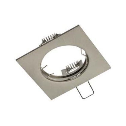   GTV OP-PROD4-02 Süllyesztett négyzet alakú spot lámpatest, inox
