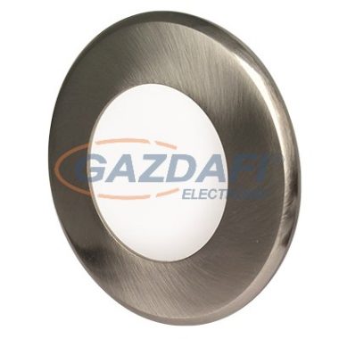 GREENLUX GXDW210 LED15 VEGA-R Süllyesztett kerek SMD LED lámpa matt króm 3W természetes fehér